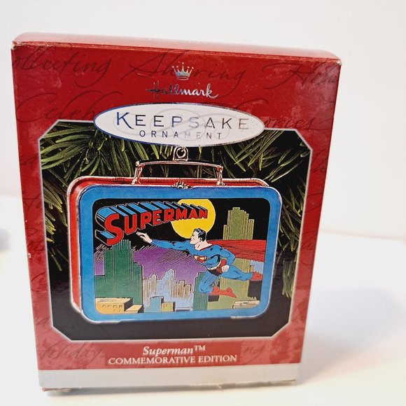Hallmark Keepsake Ornament Superman Lunch Box DC Comics Man of Steel Christmas - Picture 5 of 9